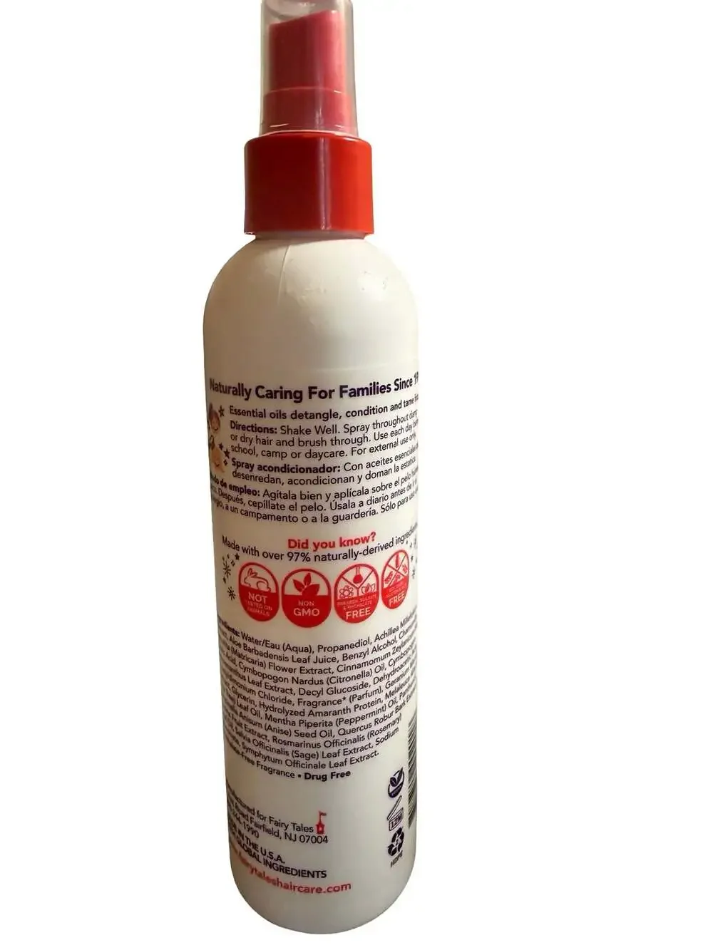 Fairy Tales Rosemary Repel Conditioning Spray 8 oz - Lot of 2
